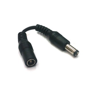 [명호전자] DC 젠더 전원 케이블 연장케이블 어댑터 연장선 잭 잰더 플러그 변환 조립용 제작 LED 5.5mm 3.5mm 암 연결선, MHGD22_(극성반대)변환케이블, 1개