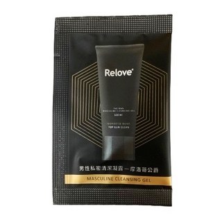 Relove 男性私密潔淨凝露 聯名款, 1個, 摩洛哥公爵 (溫感) 3ml