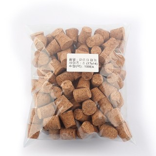 병 코르크 마개 와인 코르크 빈티지 공예용 수공예 재료, 1세트, 코르크(소)-100개