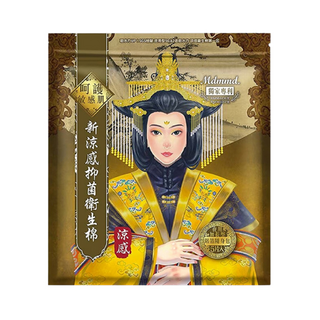 Mdmmd.後宮涼感系列抑菌衛生棉夜用加長型41cm，涼感舒適，抑菌呵護，安心防漏, 1套, 5片, 超長夜用型