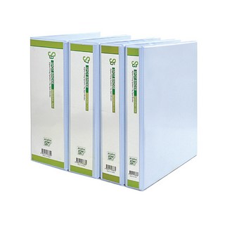 알파 투명사다리바인더 AT A4 9cm, 단품