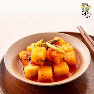 [청솔] 고춧가루 한 톨까지 국내산 깍두기 2kg 3kg 5kg, 1개