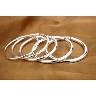 信德良行【免費刻字 貴妃光面 手鐲 No.161】純銀999足銀手環 開運招財健康平安皇家典藏