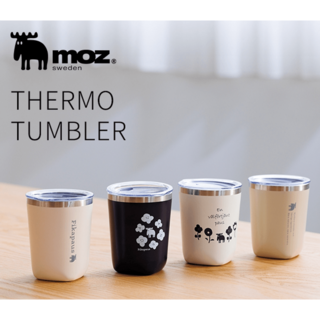 moz 모즈 스웨덴 스테인리스 보온 보냉 머그컵 250ml 텀블러 뚜껑 포함, 메시지, 1개