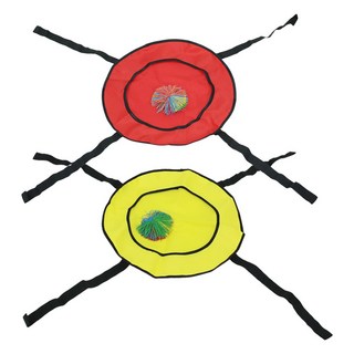 풍선대통령 너와나 2인 공튕기기 레드 옐로우 세트 체육대회 협동 게임 체육 놀이, 1세트