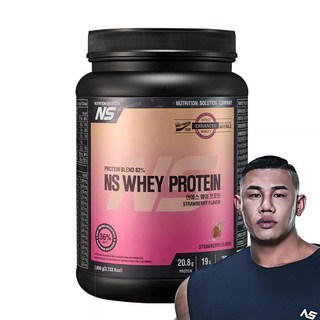 NS 웨이 프로틴 딸기맛 용기형 헬스보충제 단백질보충제, 1개, 1000g