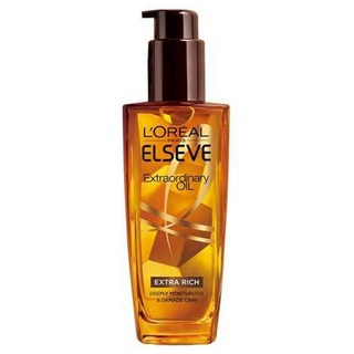 L'OREAL PARiS 巴黎萊雅 金緻護髮精油 豐潤型, 1個, 100ml