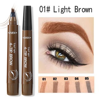 4 爪眉筆 防水 防汗 持久 定根, #1, 1個