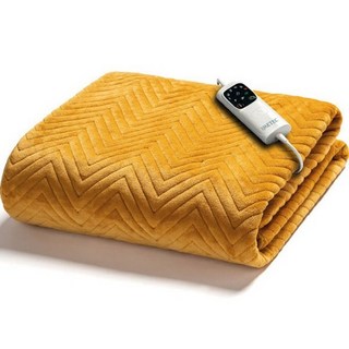 이메텍 다용도 캠핑 오버블랑켓 전기담요 슈퍼싱글 GOK-920, (정품)골드헤링본, 슈퍼싱글(120 x 160 cm)