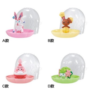 M.M小舖 BANDAI 轉蛋 扭蛋 精靈寶可夢 仙子伊布 飾品收納盒P10, 整套21B17, 1個