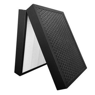 UAME H13 트루 HEPA 스마트 필터 교체용 Blueair 7400 시리즈 7410i 7440i 7470i 공기청정기와 호환, 1세트, 일반 - 흰색