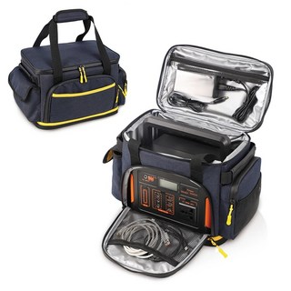 (호환) 파워뱅크 배터리 가방 운반 케이스 휴대용 손잡이, S-26.5 x16.5x 22cm