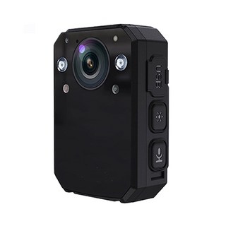 多功能影音記錄儀 2.0英吋IPS高清螢幕 178度超廣角 4000萬像素 紅藍警報 8小時續航, 黑色, AI-S5 執法儀