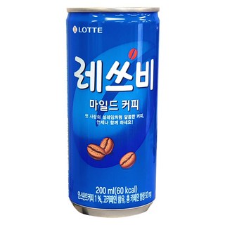 레쓰비 마일드 캔커피, 200ml, 90개