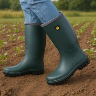 지애랑 남성 작업용 방수 롱장화 미끄럼방지 낚시 농사 장화 MR710
