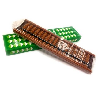 元寶算盤 小如意 算盤 (高級木框) (4*17檔)