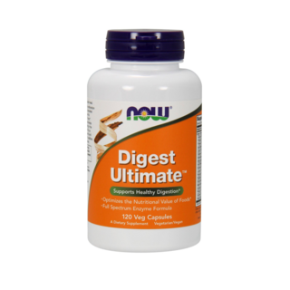 NOW Foods Digest Ultimate綜合酵素素食膠囊, 120顆, 1罐