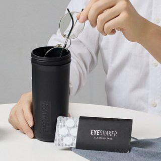아이쉐이커 안경세척기 세정제 세트, 1개, 블랙스타터키트