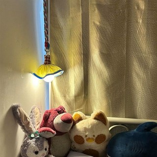 행잉 조명 충전식 무선 원룸 머쉬룸 램프 무선, 1개, 듀얼유즈 충전기능 탑재 미국 레트로