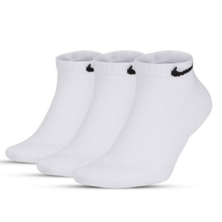 (JS)컴퍼니 나이키 에브리데이 쿠션 단목 양말 SX7670-100 3켤레 1팩, 1세트, 화이트