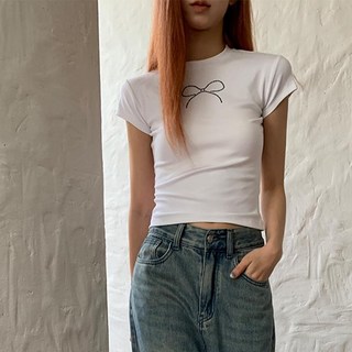 韓版女上衣 短版上衣 棉T素色T恤 女上衣 短版T恤 露肚 多色素T 短T 美式短t辣妹短袖 T恤 休閑女裝