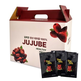 대원건강푸드 걸쭉한 전통 경산 대추즙 과육듬뿍 진한 대추즙, 100ml, 50포