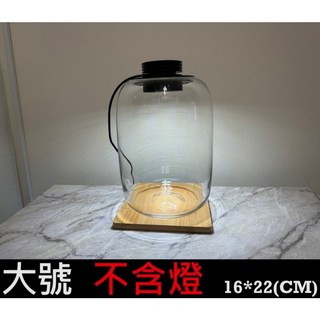 桌面微景觀玻璃瓶生態瓶苔蘚瓶花瓶盆景植物造景大肚玻璃瓶加厚加寬多肉, 小瓶+竹板