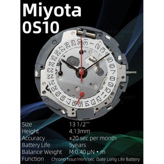미요타 0S10 시계 무브먼트 시티즌 OS10 오리지널 쿼츠 무브먼트 자동 무브먼트 시계 부품 신제품