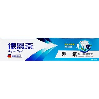 德恩奈 超氟牙膏「新裝上市」156g, 1個
