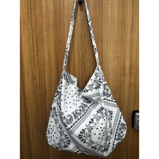 페이즐리 에코백 토트백 숄더백 데일리 여성 면가방