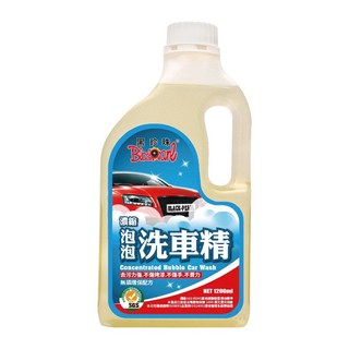 黑珍珠 泡泡洗車精 濃縮洗車精 環保配方 去汙力佳 無磷 環保 1:100 1200ml 哈家人, 1.2L, 1瓶