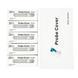 KIRABI 필터 브라운 체온계 호환 필터, 5개