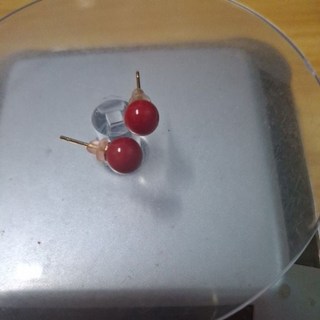 南紅瑪瑙耳釘