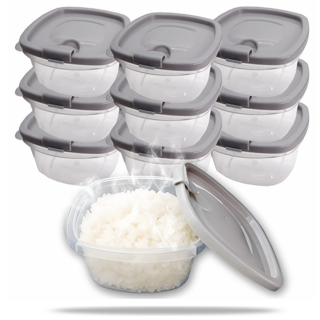 구매하마 국산 전자렌지용 냉동밥용기 10개 환경호르몬불검출, 350ml, 1세트