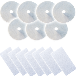 세계필터 호환 미니건조기필터 세트, 14세트, 둥근배기필터+사각흡기필터