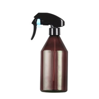 日系無印風300ml槍型噴霧瓶，日本花王槍型噴頭，PET塑料噴壺，園藝澆花灑水、沙龍美髮適用, 1個, 棕色 - B款, 棕色 - B款