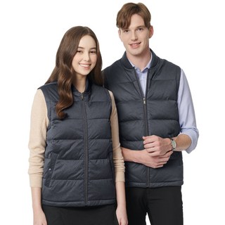 멜란지 그레이 오리털 스판 공무원 패딩조끼 SF-761, SF-761상의5XL(120), 1개