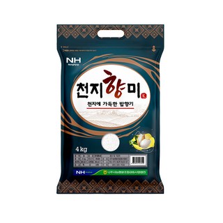 나주시농협 천지향미 백미 4kg, 상등급, 1개