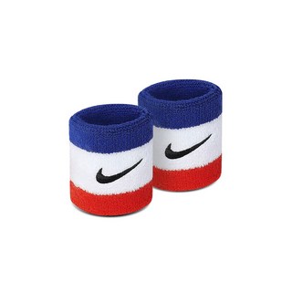 나이키 스우시 리스트 손목밴드, 화이트,블루,레드, 1개