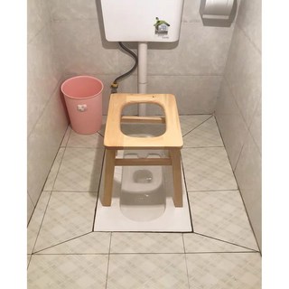 접이식 좌훈 좌욕 좌욕의자 40cm+논슬립 4개 나무 패드 일체형 구멍뚫린의자 구멍 히노끼 13 훈증기, 1 4개 우드 40cm 미끄럼방지패드 일체형, 1개