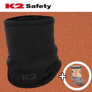 정품)) 부드럽고 따듯한 벨보아기모원단 방한넥워머+도토링 등산양말 증정, 검정색상(BK), 1개