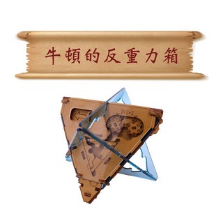 Puzzle Potato 牛頓的反重力箱 密室逃脫桌遊, 詳見包裝