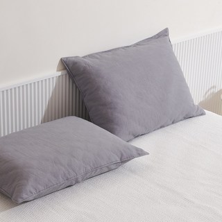 컨투어M-PLUS 라텍스베개 굴곡형 경추 숙면 수면 낮은, 방수속커버+모달벨로아_라이트그레이커버, 1개