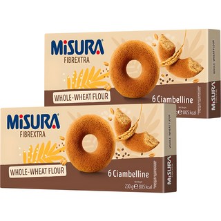 MiSURA 原味全麥甜甜圈, 230g, 2盒