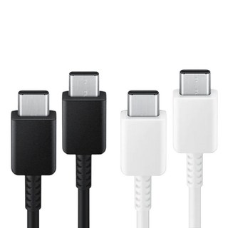 [1+1] 삼성 정품 C타입-C타입 초고속 25W PD최대 60W충전 지원 데이터 통신케이블 갤럭시 태블릿 노트북 스마트폰, 2개, 혼합색상, 1m