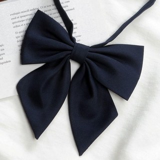 厚實質感純色領結女生JK制服小長柄日系校服畢業季蝴蝶結