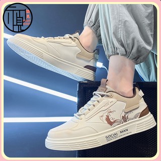 男鞋春季2025新款透氣韓版潮流防水百搭運動休閒學生小白闆鞋潮鞋