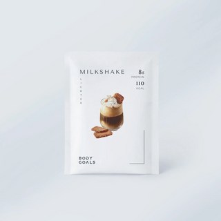 BODY GOALS 紅茶拿鐵蛋白奶昔 8克蛋白質 110大卡 輕巧方便 健康輕食, 30kg, 1個