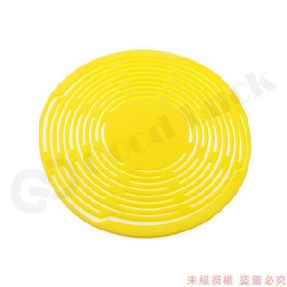 矽膠防水多功能杯墊杯袋-隔熱飲料提袋冰霸杯套環保隨行咖啡杯袋, 1個, 大黃色-矽膠杯袋促銷色