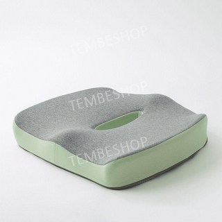 방석 수험생 메모리폼 의자방석 쿠션 의자 에어 바른자세교정 공부방석 체중분산 치질방석, 연한녹색방석